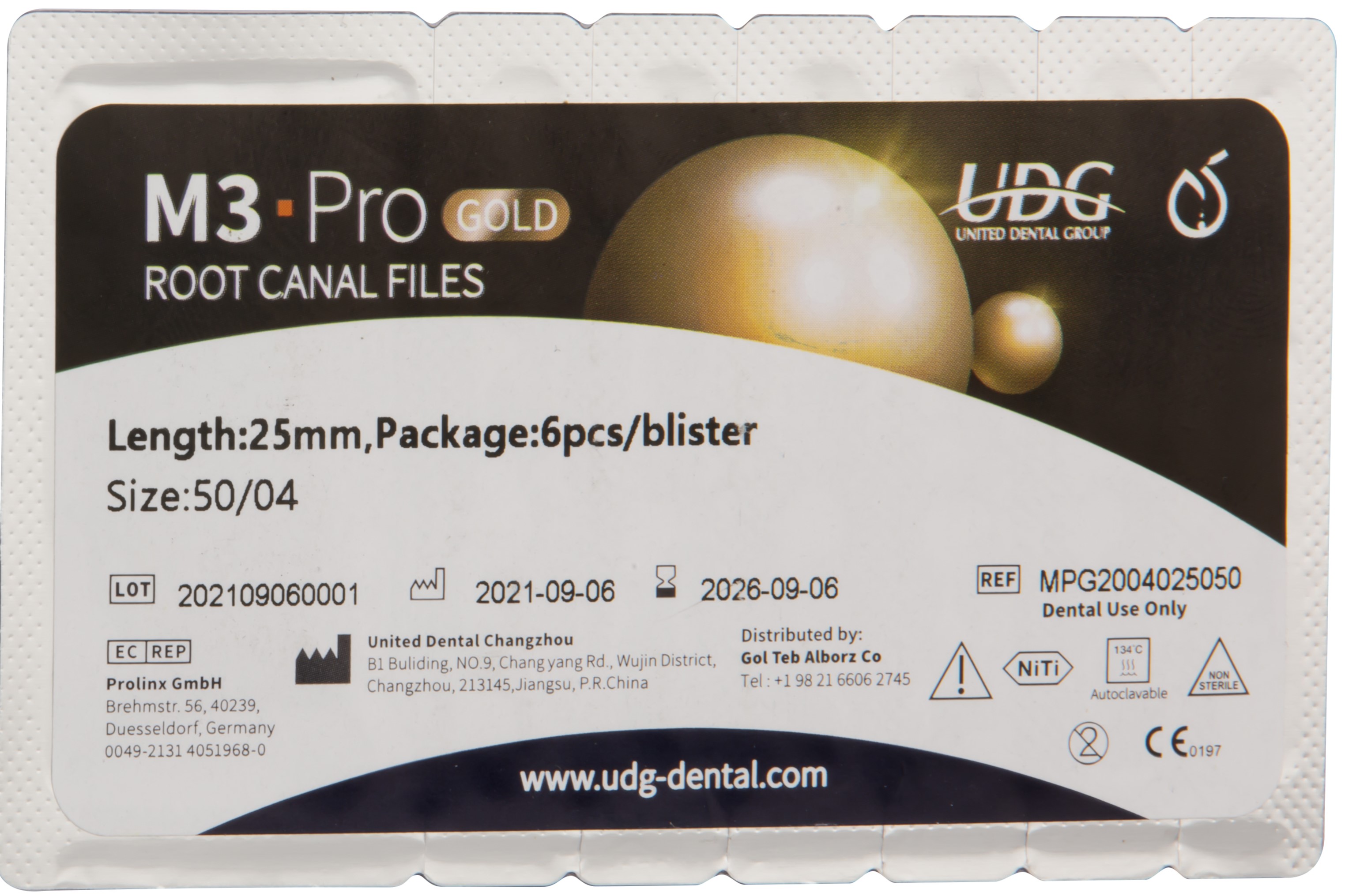 فایل روتاری ام تری پرو گلد (%4*50) M3 Pro Gold